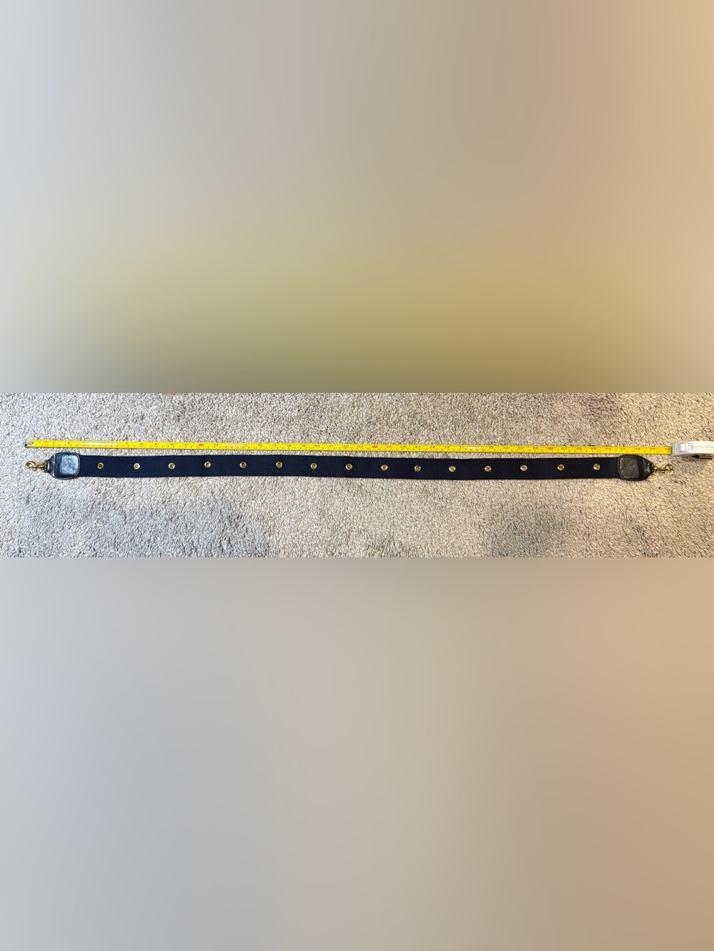 Clare V Navy crossbody straps with grommets - Picture 5 of 6